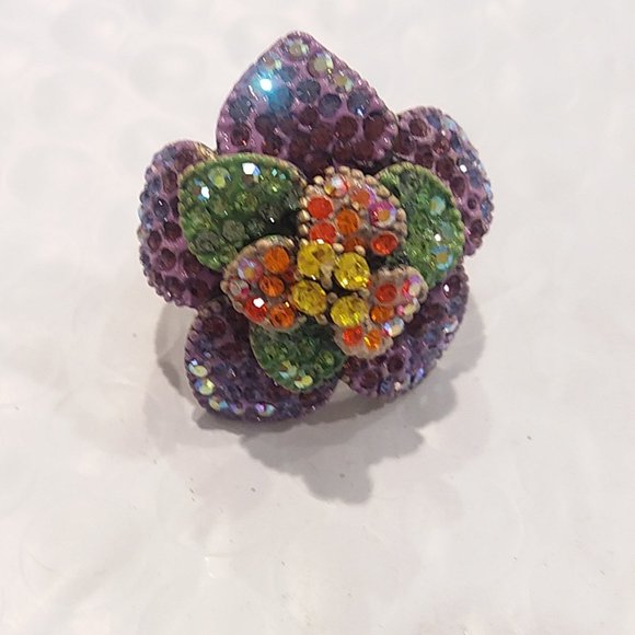 KIRKS FOLLY "Garden Of Eden" Ring. Size 6. - Picture 2 of 16